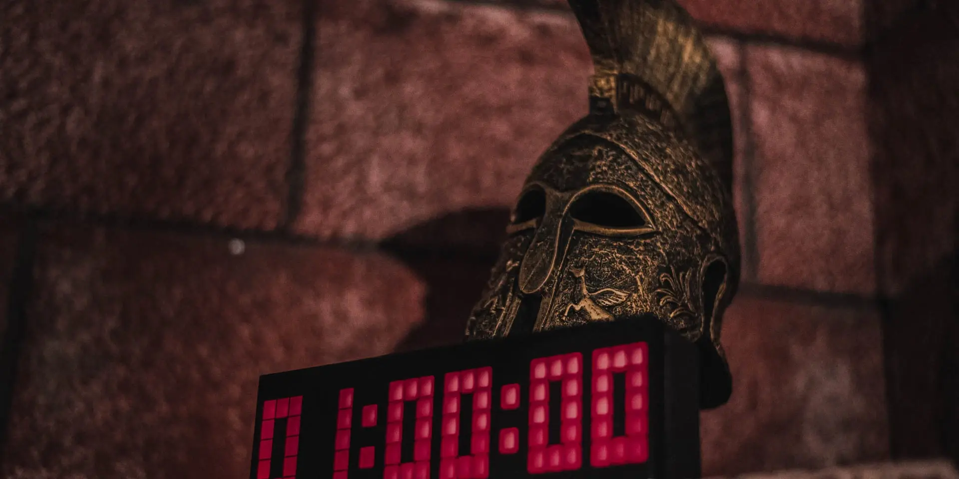 Escape room challenge at Game Over Escape Rooms