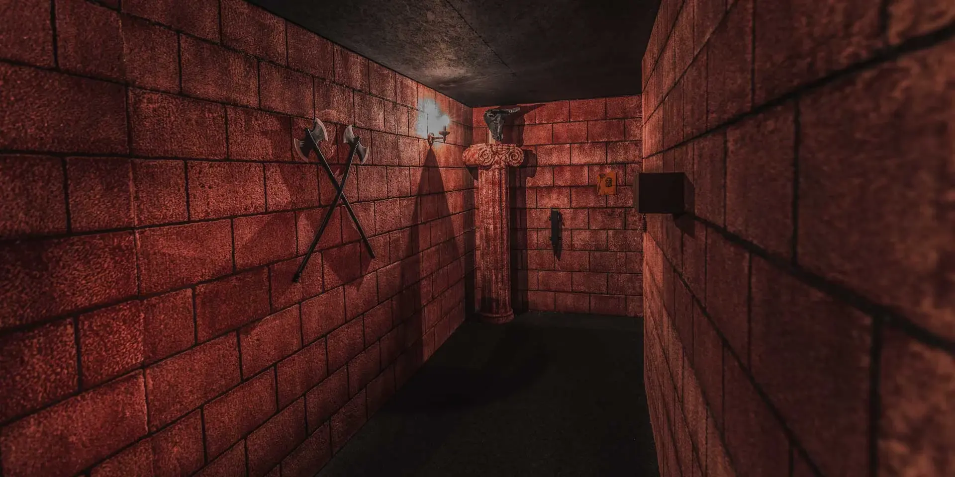 Escape room challenge at Game Over Escape Rooms