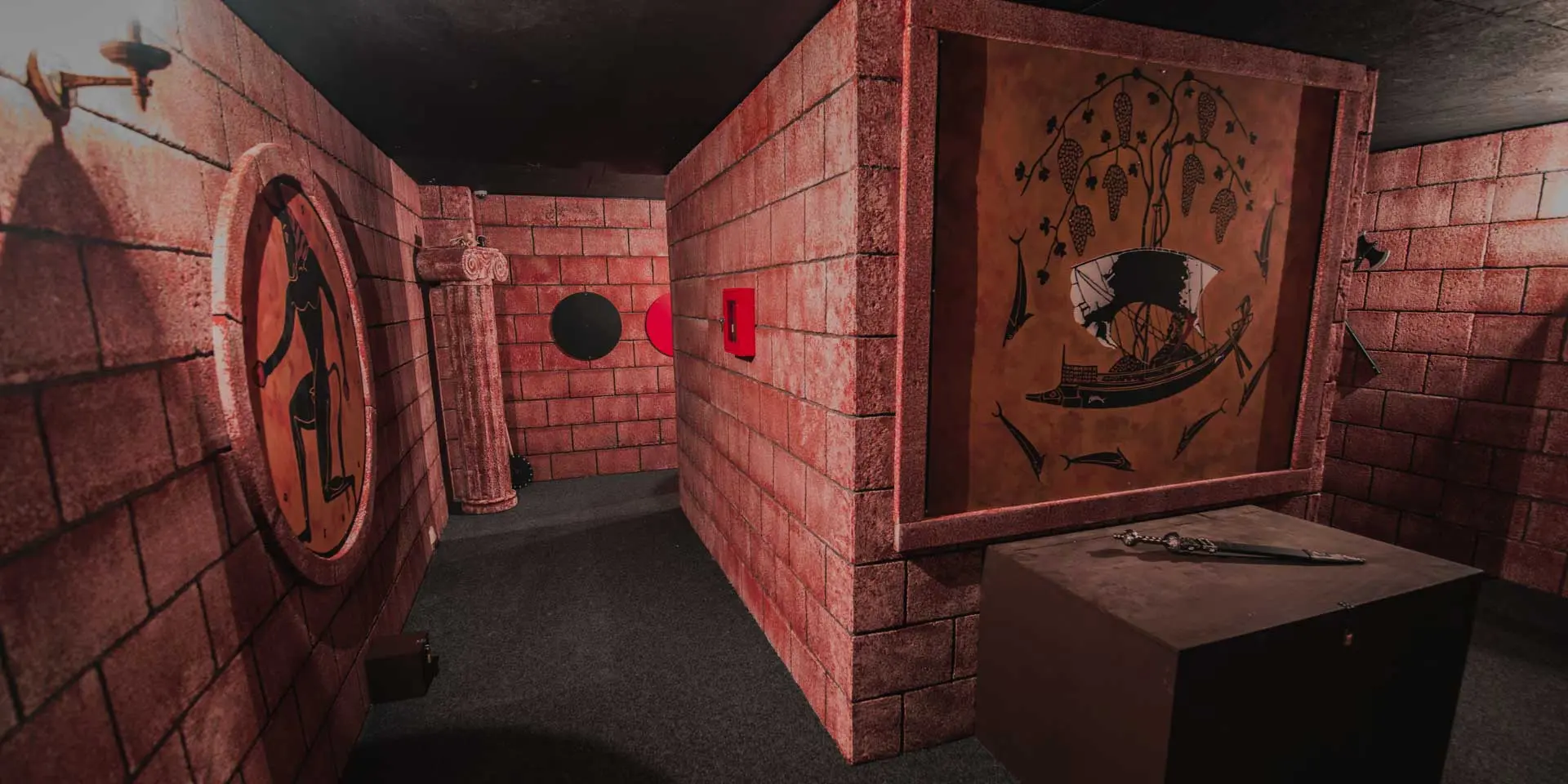 Escape room challenge at Game Over Escape Rooms
