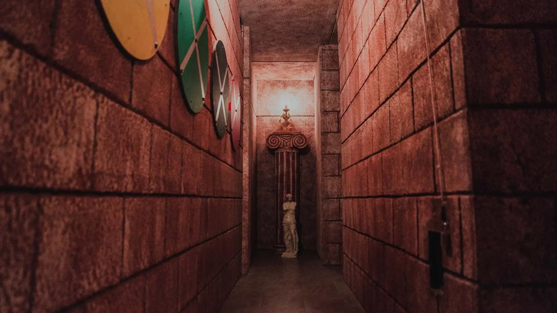 Escape room challenge at Game Over Escape Rooms